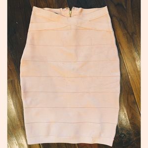 bebe bodycon skirt
